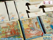 ? Vintage TOPO GIGIO CARTA da LETTERE Stationery Letter Set Papel Papeis Perego
