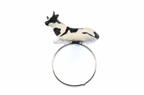 Anello mucca miniblings - anello, di
