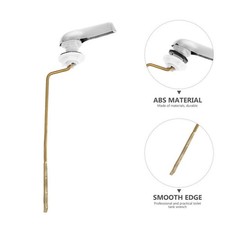 Serbatoio WC Cromato ABS Facile da Installare Ricambio Accessori Bagno