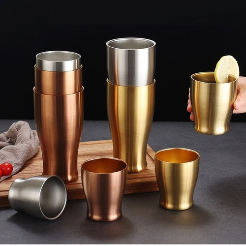 Bicchiere birra acciaio inox