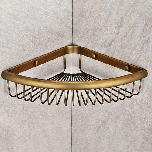 Mensola doccia bagno ottone