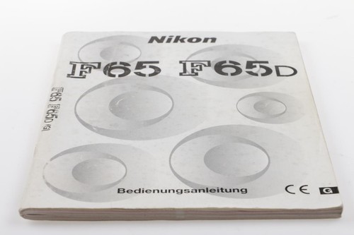 Nikon f65 f65d manuale di - /,