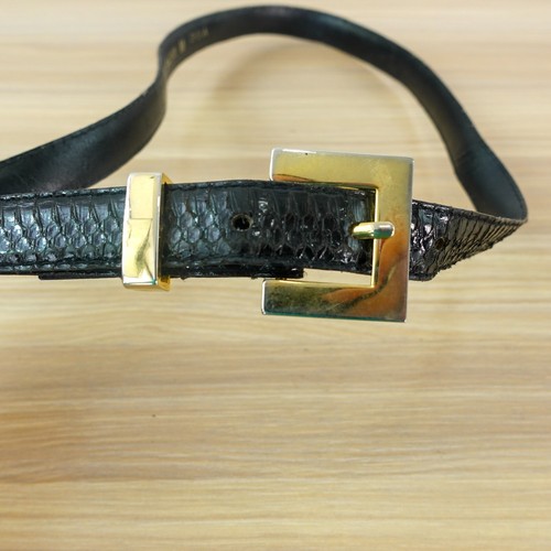 Cintura vintage esotica - , pelle