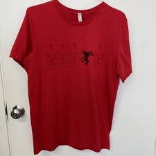 Fireball Whisky Graphic Red T