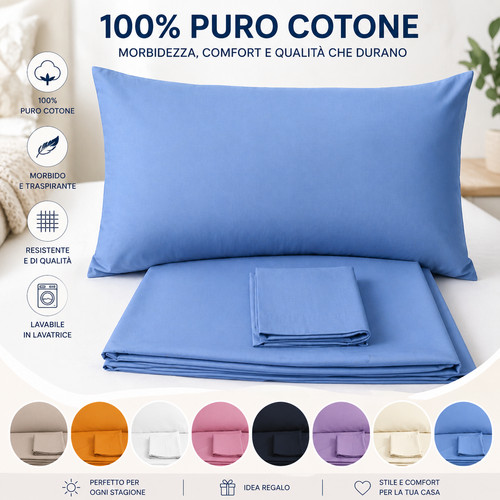 Completo lenzuola cotone - completo,
