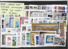 2018 Italia Repubblica: Francobolli nuovi annata completa MNH 58 valori + 1BF