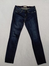 Jeans ANDREW MACKENZIE AMK donna 8R blu vestibilità classica vita bassa Genevieve skinny