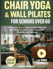 Chair yoga and wall - and,