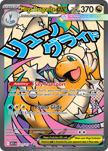 Mega dragonite ascended - ex,