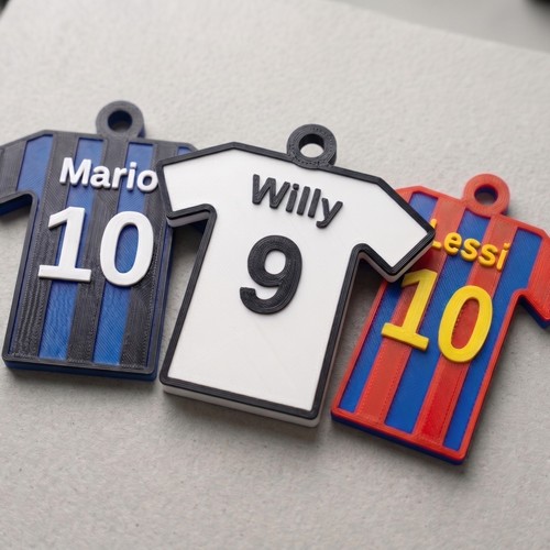 Portachiavi maglia calcio