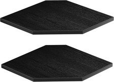 Mensole Angolari, Mensola Angolare Da 30,5 Cm, Montaggio a Parete Con Foro per F