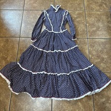 Vintage VTG 70s Prairie Dress