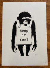 Banksy litografia "keep it