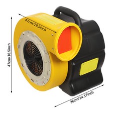 3400RPM Blower Fan 2 HP Air