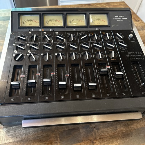 Console mixaggio vintage sony - vintage,