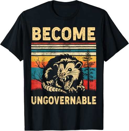 Shirt unisex ungovernable - t-shirt,