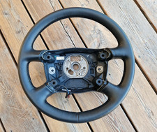 NEW BLACK LEATHER STEERING