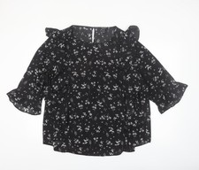 Blusa donna nera - , con