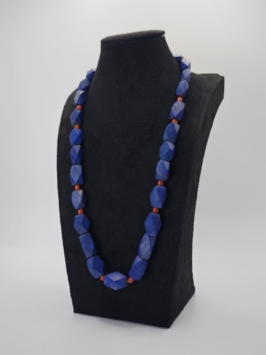 Collana lapislazzuli corallo - collana,