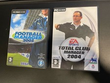 football manager 2005; Total Club Manager 2004 EA Sport