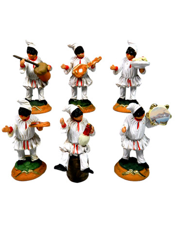 Set 6pz pulcinella - 6pz,