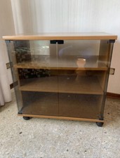 Carrello Porta TV Noce chiaro, L 82 cm x P 50 cm x H 55 cm
