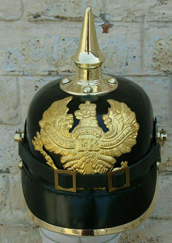 Casco pelle prussiano fr - casco,