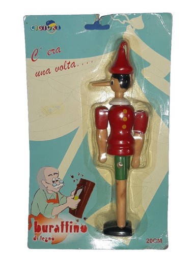 Pinocchio figure 20cm vintage - pinocchio,