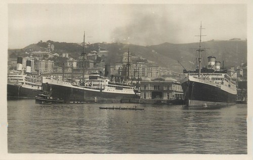 Italia genova porto stazione - porto, e