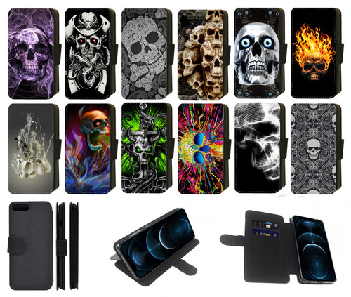 Custodia teschio gotico iphone - custodia,