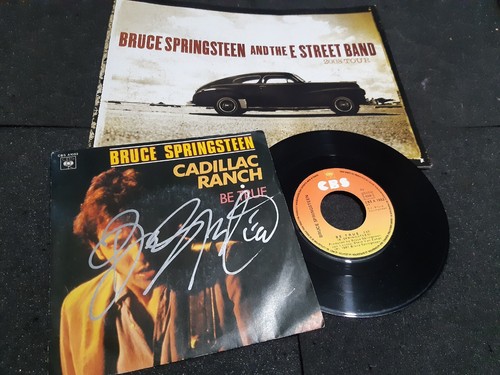 Bruce springsteen autograph - springsteen,