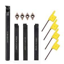 Set 4 Pezzi 1/2" Mini Tornio