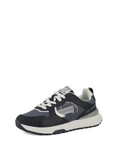 Sneakers stringate uomo blu