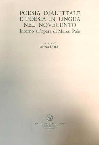 Poesia dialettale - poesia,