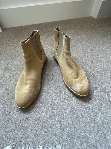 Stivali chelsea zara beige - stivali,