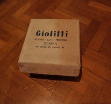 Caffè Gelateria Pasticceria Giolitti Roma antica scatola anni 40