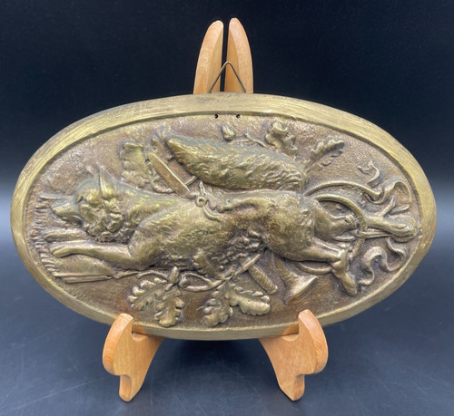 Placca rilievo medaglione