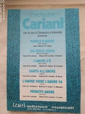 ORCHESTRA CARIANI - FASCICOLO