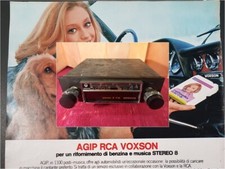 Autoradio VOXSON GN 108 con RADIO FM e lettore STEREO 8 + Cassette + manuale