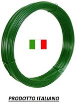 FILO FERRO PLASTIFICATO PER TENSIONE LEGATURA RETE MM 1.8 ESTERNO 100 MT