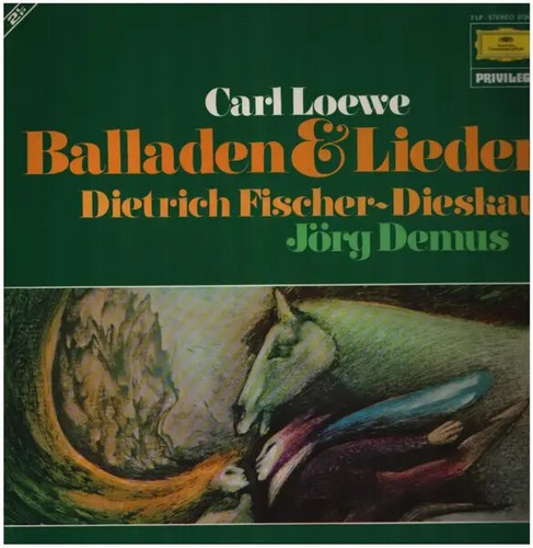 2xlp carl loewe - balladen, &