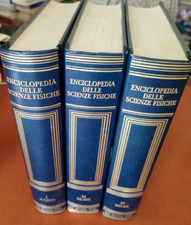 TRECCANI ENCICLOPEDIA DELLE SCIENZE FISICHE 3 volumi : vol I + vol III + vol. IV