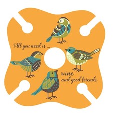 Wine Caddy Birds contiene