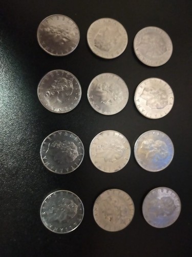 Lotto monete 50 - 12,