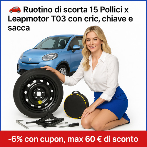 Ruotino scorta - scorta, 15"