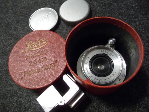 Leica hektor 28mm 3 - -, e