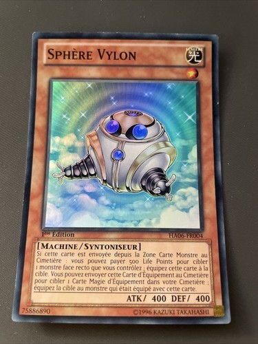 Carte sphere vylon - yu-gi-oh!,