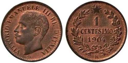 Centesimo 1904 valore raro - centesimo,