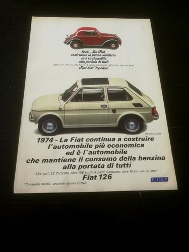 1974 fiat 126 - fiat,