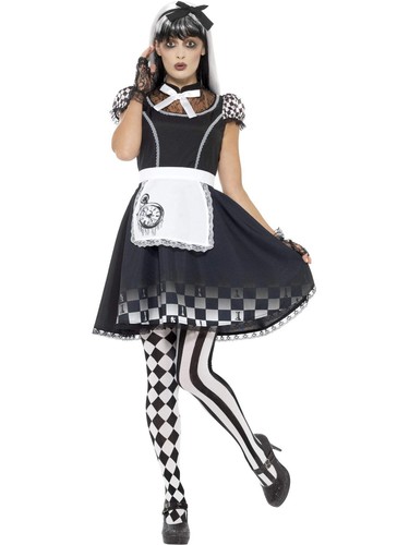 Costume alice gotica - gotica,, nero